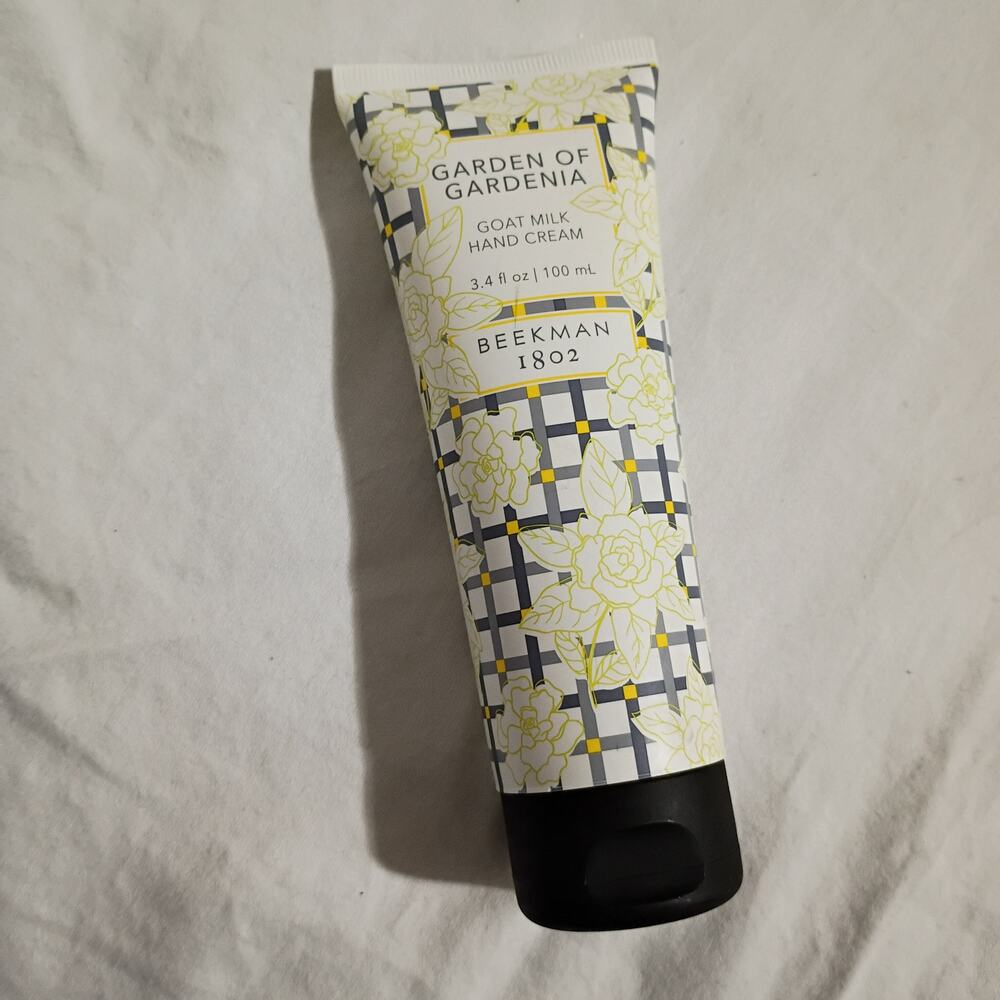 Beekman 1802 Garden of Gardenia Goat Milk Hand Cream 3.4 fl oz Made in the USA